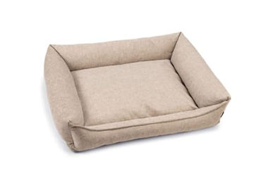 Beeztees orthopädisches Hundebett Zia Beige 100x80cm – Bild 1 von 7