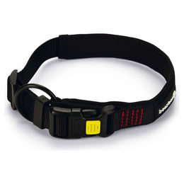 Produktbild von Beeztees Parinca Premium Hundehalsband Nylon schwarz 50-55 cm