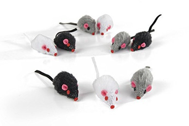 Produktbild von Beeztees Plüsch Spielmaus Mini Katzenspielzeug