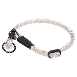 Produktbild von Beeztees Premium Parinca Hundehalsband Rund Nylon Grau 55x1,2 cm - 55 cm