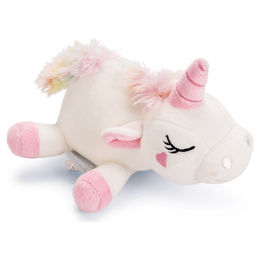 Produktbild von Beeztees Puppy Einhorn Owen Hundespielzeug weiß