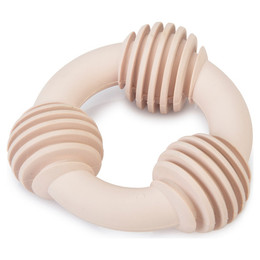 Produktbild von Beeztees Puppy Gummispielzeug Dental Ring pink