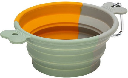 Produktbild von Beeztees Reisenapf Rua faltbar aus Silikon orange - 750 ml