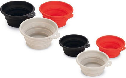 Produktbild von Beeztees Reisenapf Silikon Anto grau