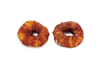 Produktbild von Beeztees Rinderhaut Ring mit Ente