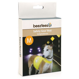 Produktbild von Beeztees Sicherheitsweste Safety Gear gelb Größe M