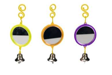 Produktbild von Beeztees Spiegel mit Glocke für Sittiche