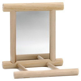 Produktbild von Beeztees Spiegel mit Landeplatz Holz