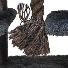 Produktbild von Beeztees Spielseil schwarz für Kratzbaum Duco grau