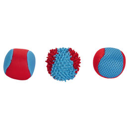 Beeztees Splashball Hundespielzeug blau/rot – Bild 1 von 6