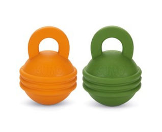 Produktbild von Beeztees Sumo Kettlebell Hundespielzeug aus Gummi