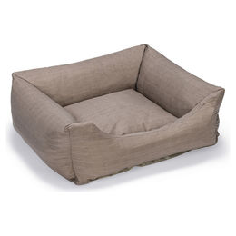 Produktbild von Beeztees Tierbett Sofixa Hundekorb Taupe 65x60x20 cm