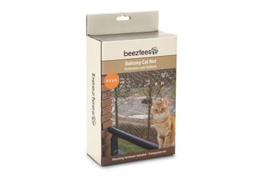 Produktbild von Beeztees Transparentes Katzennetz für den Balkon
