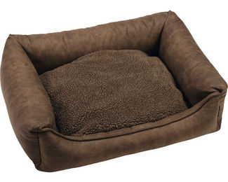 Produktbild von Beeztees Uma Orthopädisches Hundebett Braun 80x60x22 cm