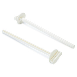 Produktbild von Beeztees Vogel Sitzstange mit Halter weiß