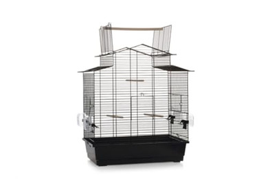 Produktbild von Beeztees Vogelkäfig Big Iza 3 Open schwarz