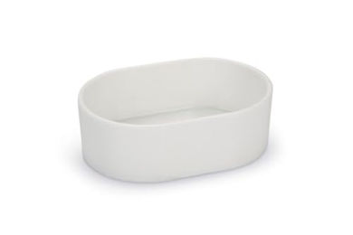 Produktbild von Beeztees Vogelnapf oval Kunststoff weiß