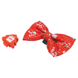 Produktbild von Beeztees Weihnachtsfliege und Silikon-Lampe rot