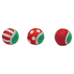 Produktbild von Beeztees Weihnachtstennisbälle 3 Stück