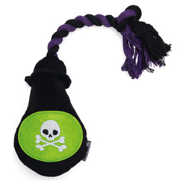 Produktbild von Beeztees Zerrspielzeug Halloween Giftflasche