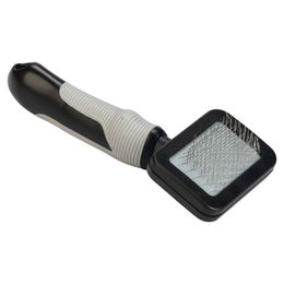 Produktbild von Beeztees Zupfbürste schwarz/grau für Hunde Größe S