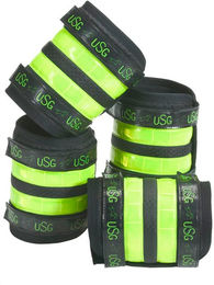 Produktbild von Beinschutz für Pferde mit reflektierenden Streifen USG (x4)