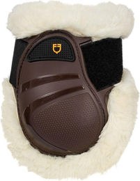 Produktbild von Beinschützer für junge Pferde aus TPU und synthetischem Lammfell Equestro