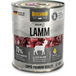 Produktbild von Belcando Baseline Lamm Nassfutter für Hunde - 6 x 800 g
