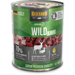 Produktbild von Belcando Baseline Wild und Ente Nassfutter für Hunde - 6 x 800 g