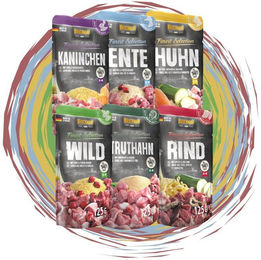 Belcando Belcando Frischebeutel Bundle - 6x125g verschiedene Sorten 3x Lamm & 3x Rind – Bild 1 von 7