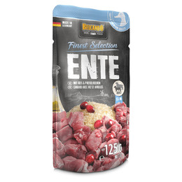 Produktbild von Belcando Ente mit Reis und Preiselbeeren - 30 x 125 g