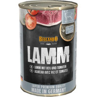 Produktbild von Belcando Feuchtnahrung Lamm mit Reis & Tomaten - 12 x 400 g