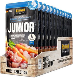 Belcando Junior Huhn mit Karotten & Lachsöl - Nassfutter für Junghunde 12x125g, Nassfutter für: Hunde – Bild 1 von 3