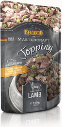 Produktbild von BELCANDO Mastercraft Topping Lamm mit Erbsen - 100 g