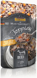 Produktbild von BELCANDO Mastercraft Topping Rindfleisch mit Karotten - 100 g
