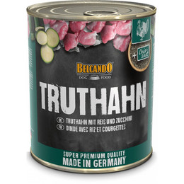 Produktbild von BELCANDO Truthahn mit Reis & Zucchini - 12 x 800 g