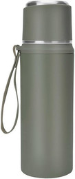 Produktbild von Belle Vous Graue Thermosflasche aus Edelstahl 800ml - 0,8 l