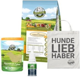 Produktbild von Bellfor Augenpflege-Sparset für mittelgroße Hunde mit Futtermittelallergie