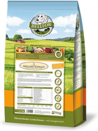 Produktbild von Bellfor Freiland-Schmaus Futterset für übergewichtige mittelgroße Hunde - 2,72 kg