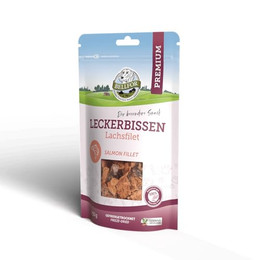 Produktbild von Bellfor Gefriergetrocknetes Lachsfilet Hundeleckerli - 50 g