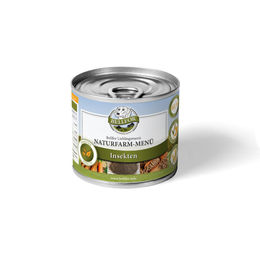 Bellfor Hundefutter Nass mit Insekten - Naturfarm-Menü - 200g – Bild 1 von 3