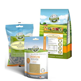 Produktbild von Bellfor IBD Set für Hunde mit Insektenprotein und Immun Pulver - 7,5 kg