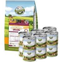 Produktbild von Bellfor Landgut-Menü und Landgut-Schmaus Mini Sparset für kleine allergische Hunde - 12 x 200 g