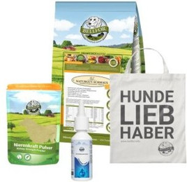 Produktbild von Bellfor Ohrenpflege-Sparset für große Hunderassen mit Futtermittelallergie - 4 kg
