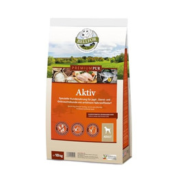 Produktbild von Bellfor Premium PUR Aktiv Glutenfrei Hundefutter für Sport- und Arbeitshunde - 10 kg