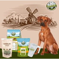 Produktbild von Bellfor Rhodesian Ridgeback Wiesen-Schmaus Futter-Set mit Haut & Fell Pulver und Freiland-Happen - 4,29 kg