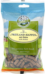Produktbild von Bellfor Soft-Happen getreidefreie Soft-Snacks für Hunde Mix 3 (Huhn, Lamm, Insekten) - 3 x 200 g