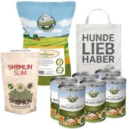 Produktbild von Bellfor Sparset Hundefutter Nass mit Huhn für kleine Hunde mit Gewichtsproblemen