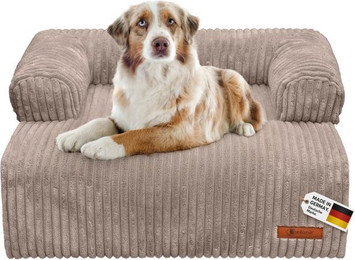 Produktbild von Belune Hundecouch Deluxe mit waschbarem Bezug