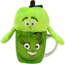 Produktbild von BEMIRO Tierkuscheltier Apfel in Tasse Goodness Gang